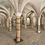 La cripta della chiesa di San Giovanni in Conca.
